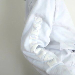 SCOTT DISICK TALENTLESS LOGO HOODIE WHITE SIZE SMALL UNISEX HOODIE